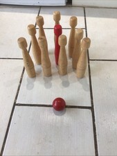 Wooden Skittles
