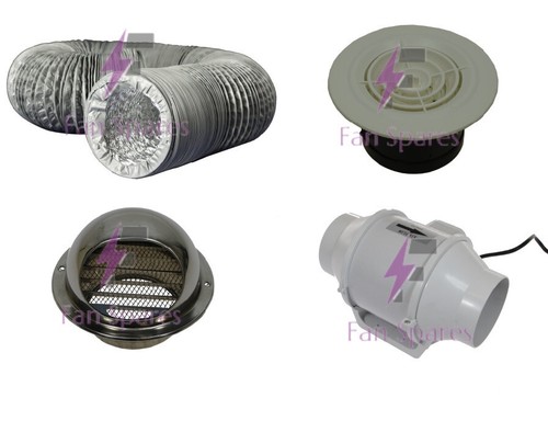 Bathroom extract fan kit - bathroom,