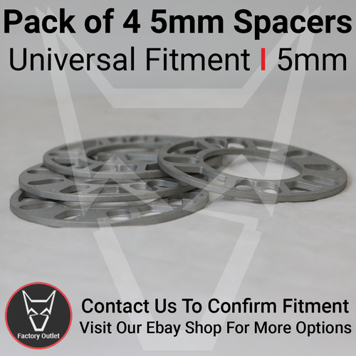 5mm universal wheel - wheel, spacers
