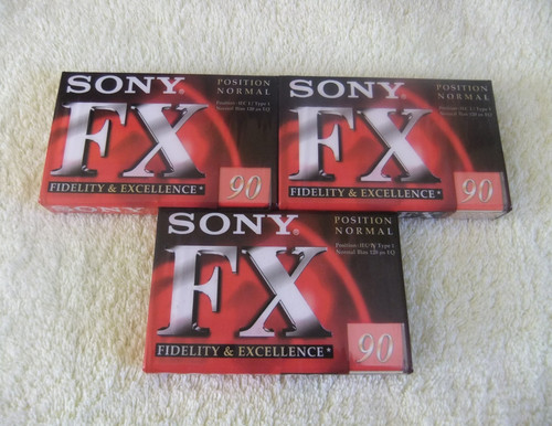 Sony 90 blank cassette - x,