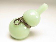 Japan Antique Netsuke Hyotan shaped inro ojime sagemono rare Meiji era Original