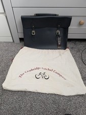 The Cambridge Satchel Company - Unisex Navy Satchel Brand New With Tags&Dust Bag