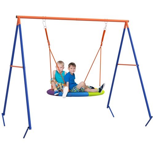 Outsunny kids swing - kids, nest