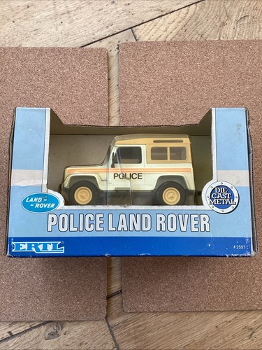 Ertl police land rover 2597 - ertl,