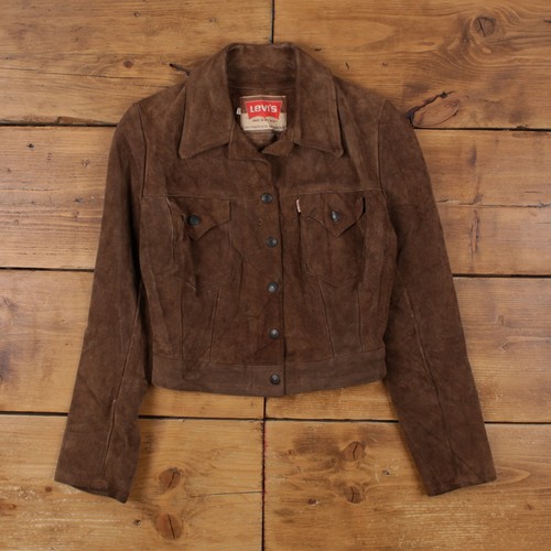 Vintage levis suede trucker - vintage,
