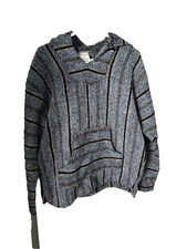 Men's Mexican Blanket Baja Hoodie Pullover XL