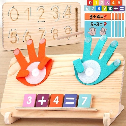 Wooden math counting toys for - wooden,