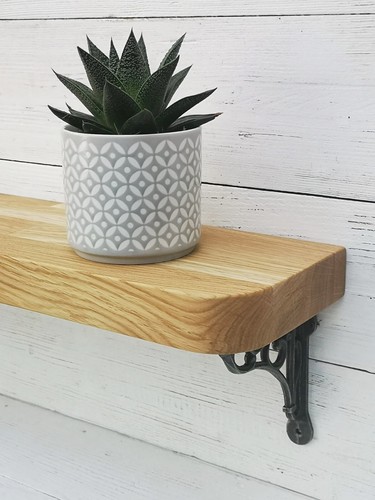 Rounded edge solid oak wood - rounded,