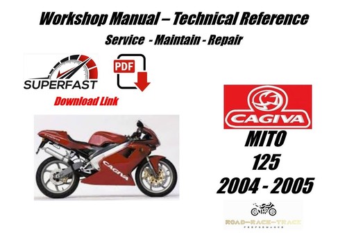 Cagiva mito 125 service repair - cagiva,