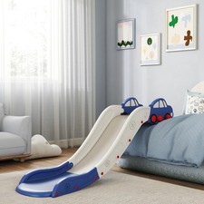 AIYAPLAY Kids Slide for Bed, Sofa, Easy to Assemble, Blue