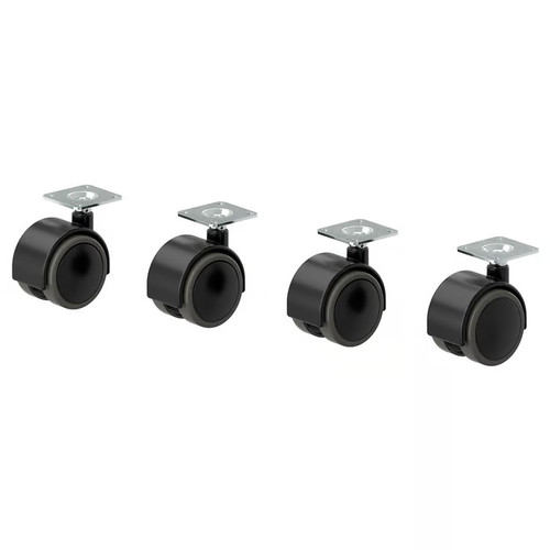 Pack ikea alex castors black - ikea,