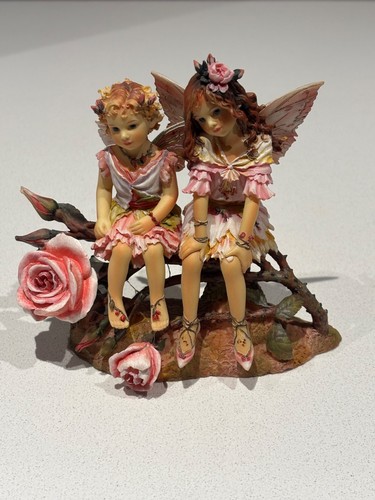 Rose petal faeries - rose, by