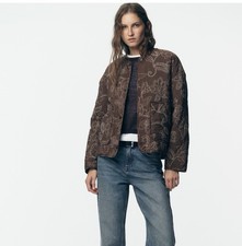 Zara Quilted Embroidered