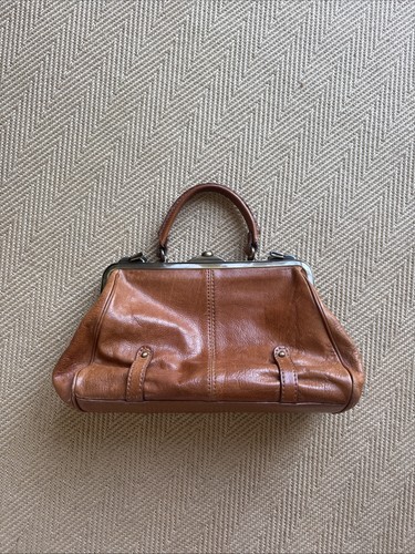 Leather bag from - from, bridge