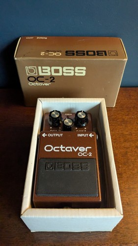 Vgc 1983 boss octaver - boss, oc-2