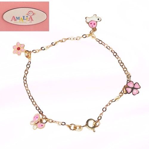 New amalia 18k solid - new, yellow