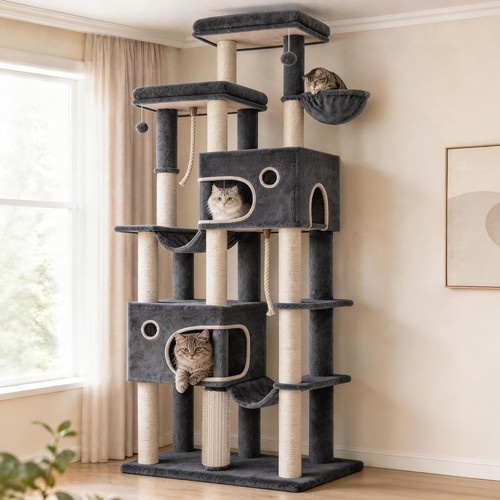 213 tall cat - cat, tower