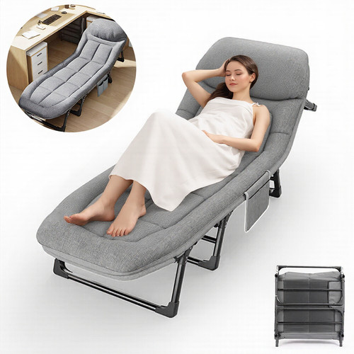Single folding sleeping cot - single,