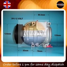 COMPRESSOR DAIMLER XJ 4.0 LONG SIX V8 SUPER AIRCON PUMP