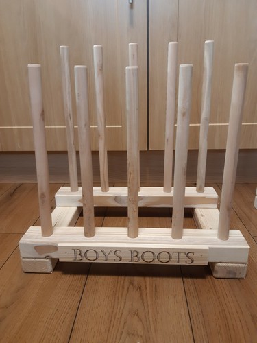 Personalised welly rack - welly,