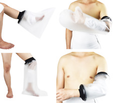 Waterproof Bandage Cast Protectors for Arm, Leg, Knee, Foot or Elbow Dressings