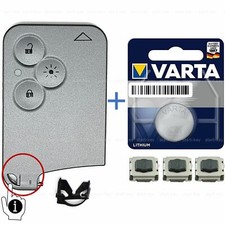 Car Key Card Replacement Housing Repair For Renault Laguna Espace Vel Satis