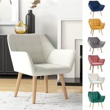 Luxe Velvet-Feel Accent Chair