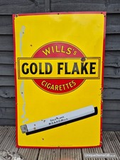 Genuine 1930's WILLS GOLD