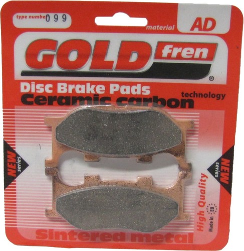 Brake disc pads front - brake, for