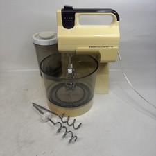Vintage Original Kenwood Chefette with Driven Bowl, whisks, Blender & Stand  