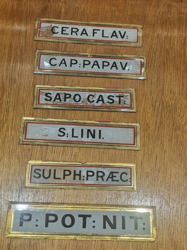 Set apothecary pharmacy - set,