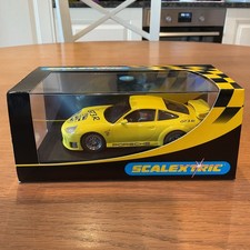 Scalextric Porsche 911 GT3R Racer' Club Car Yellow brand new 