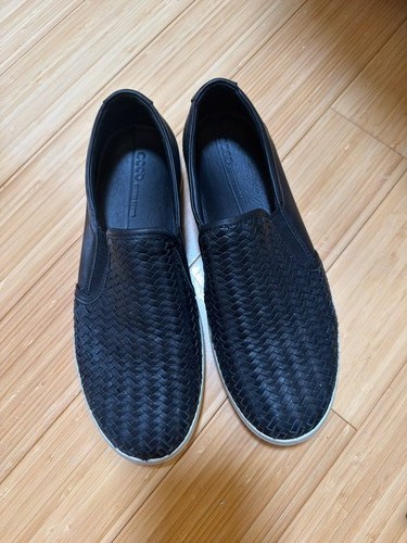 Ecco black woven leather - woven,