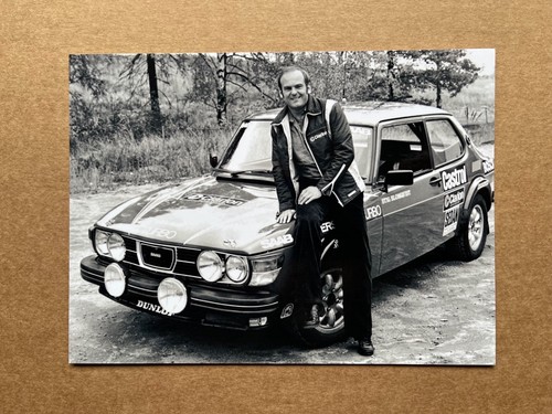 Saab turbo rally car press - turbo,