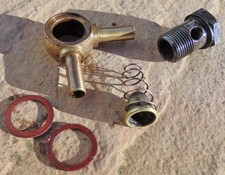 Classic Vintage SU Carburettor Carb Fuel Feed T1 Brass Banjo T2 Jaguar MG Alvis