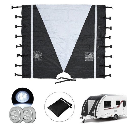 Caravan front towing cover - towing,