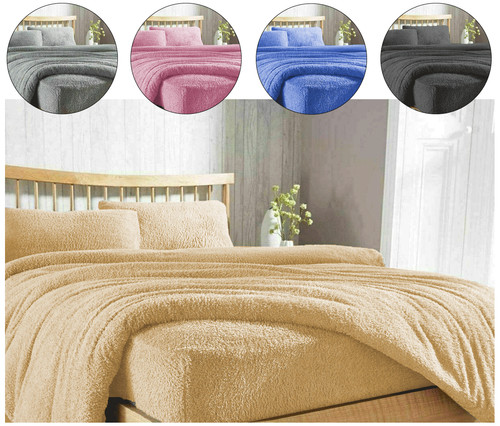 Extra deep teddy fleece - deep,
