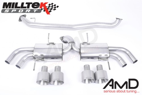 Milltek secondary cat back - milltek,