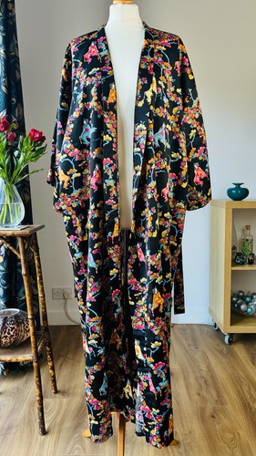 Vintage oriental print - vintage, satin