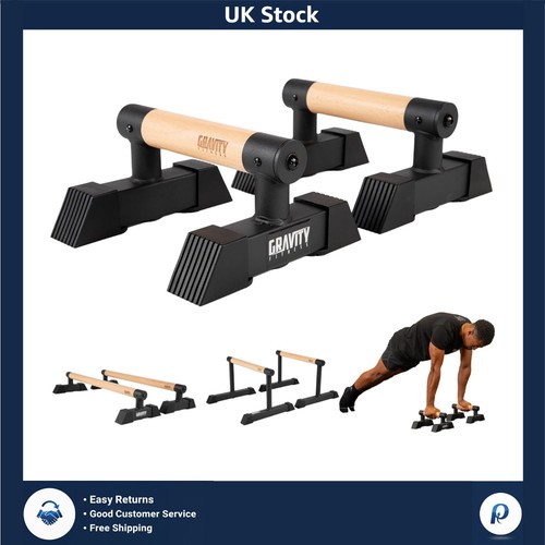 Parallettes bars with hybrid - with,
