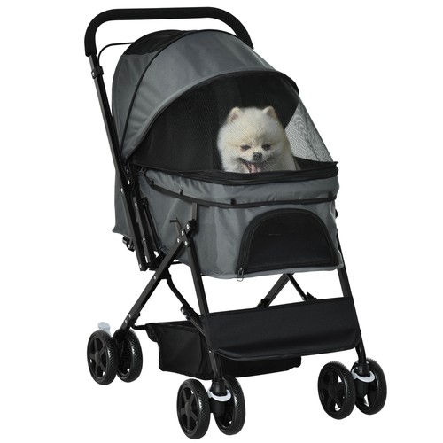 Pawhut pet stroller - pawhut,