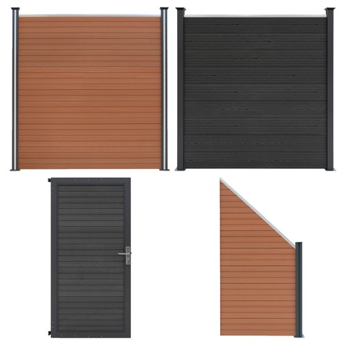 Composite fence panels corner - composite,