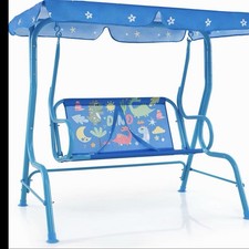 Kids Swing Chair with Canopy