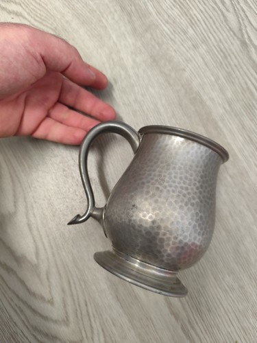 Vintage hammered pewter - vintage,
