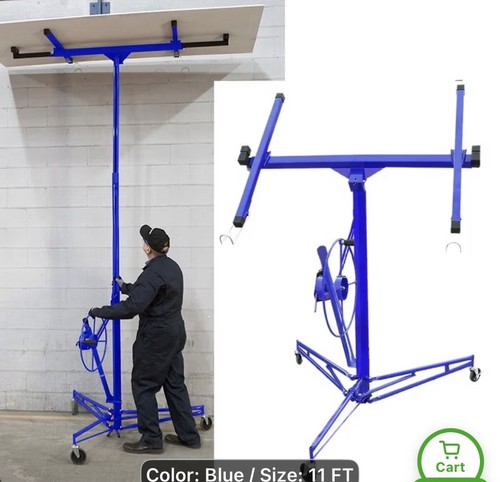 11ft drywall lift - 11ft, hoist