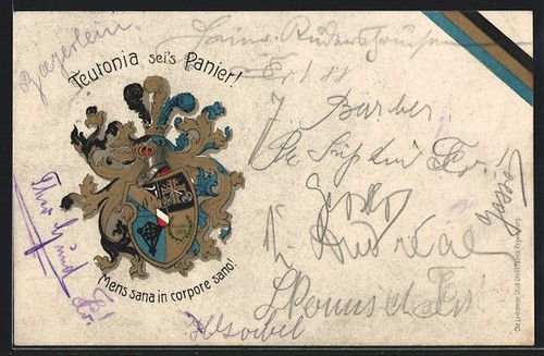 Postcard teutonia sei - postcard, sei's