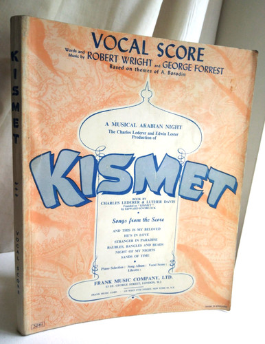 Kismet vocal score robert - vocal,