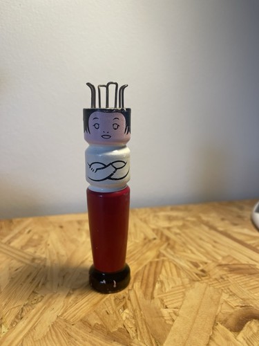 Nancy vintage wooden peg - wooden, doll