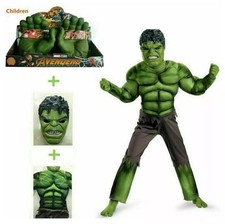 UK Boys Hulk Fancy Dress Kids