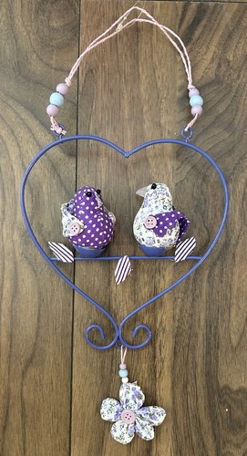 Purple love birds perch - birds,